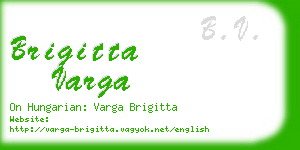 brigitta varga business card